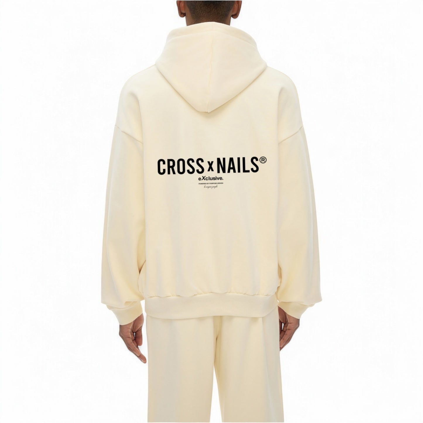 Xclusive Oversize Fleece Hoodie - Crossxnails Weargood
