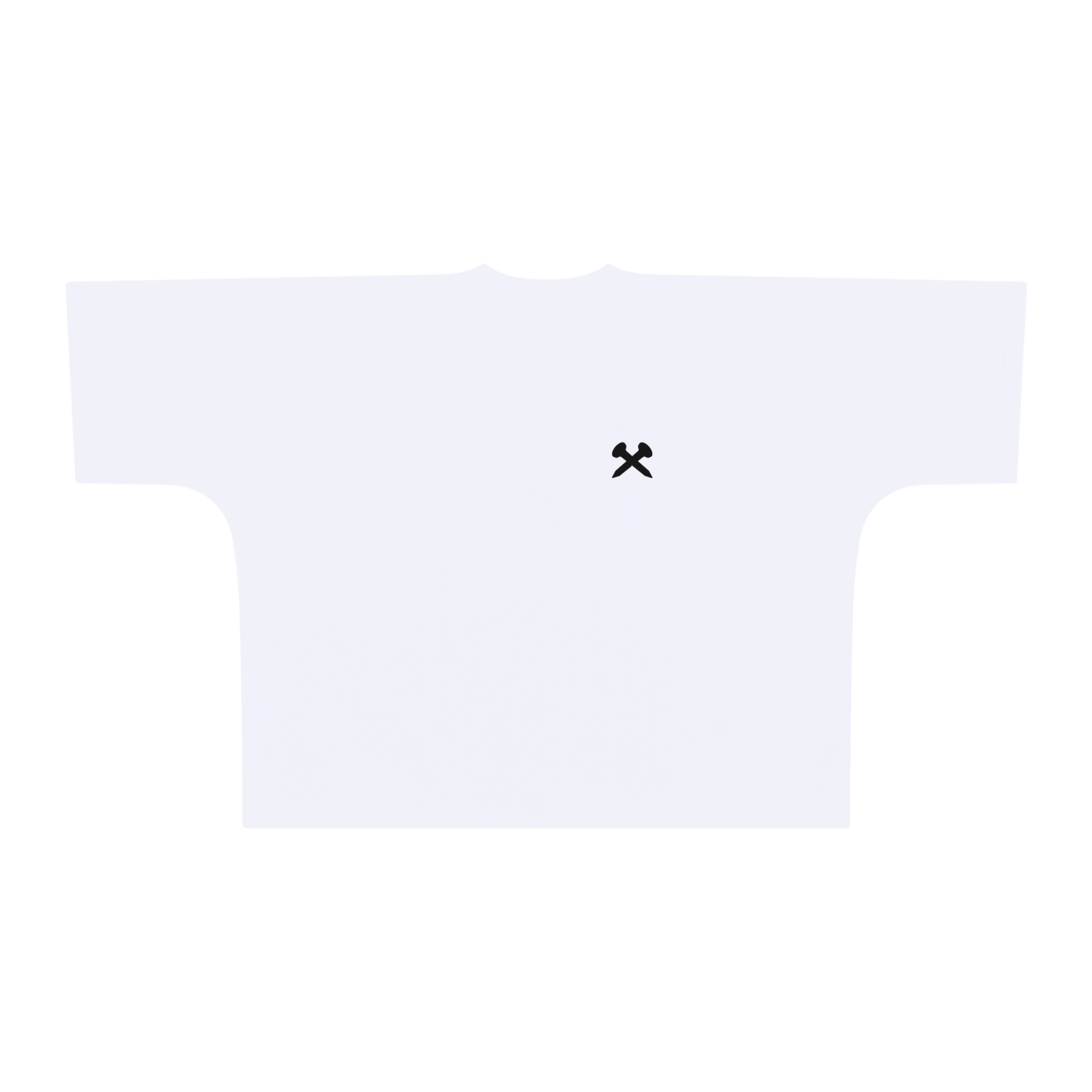 Oversize One-piece Pattern Cut Boxy Tee - 300 GSM - Crossxnails Weargood