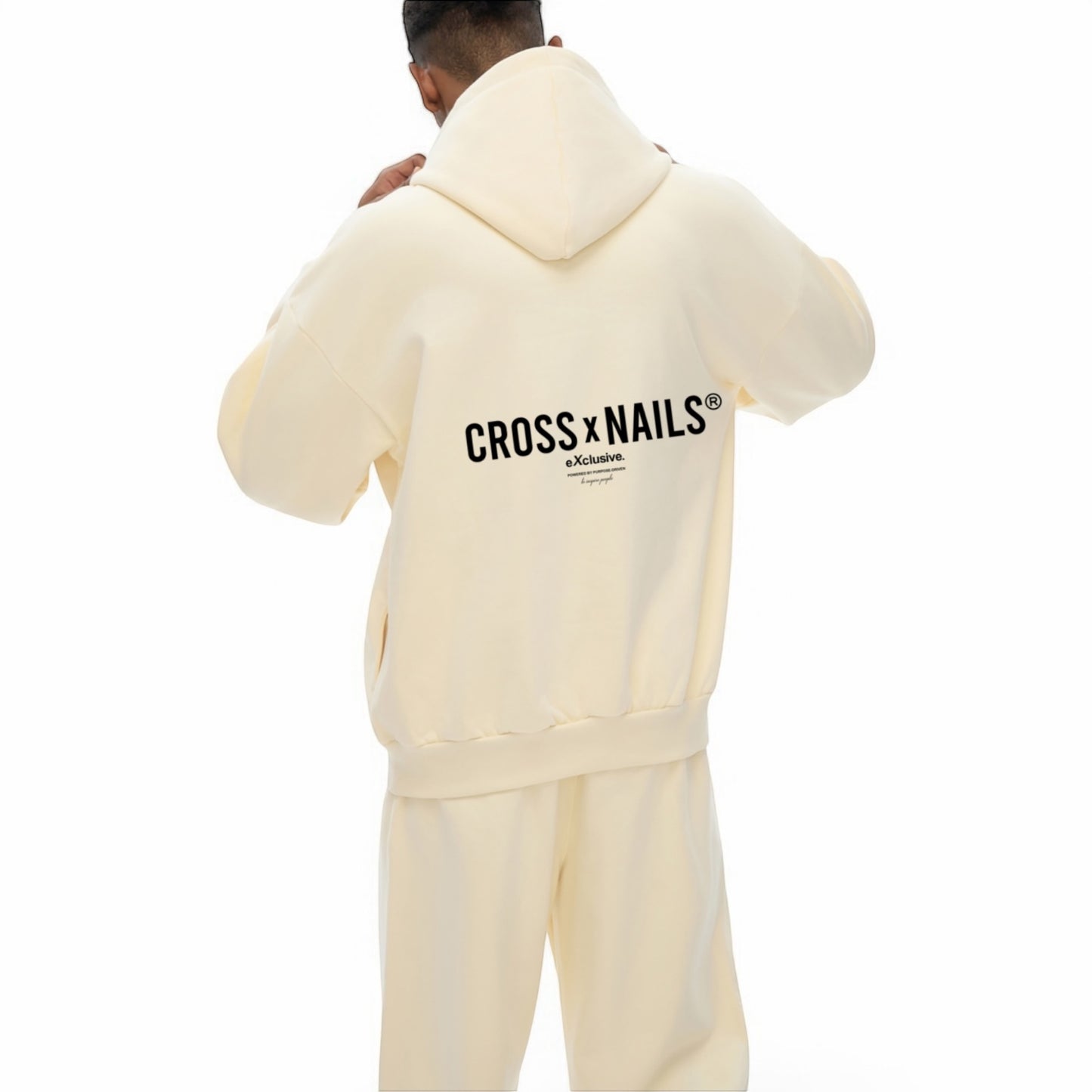 Xclusive Oversize Fleece Hoodie - Crossxnails Weargood