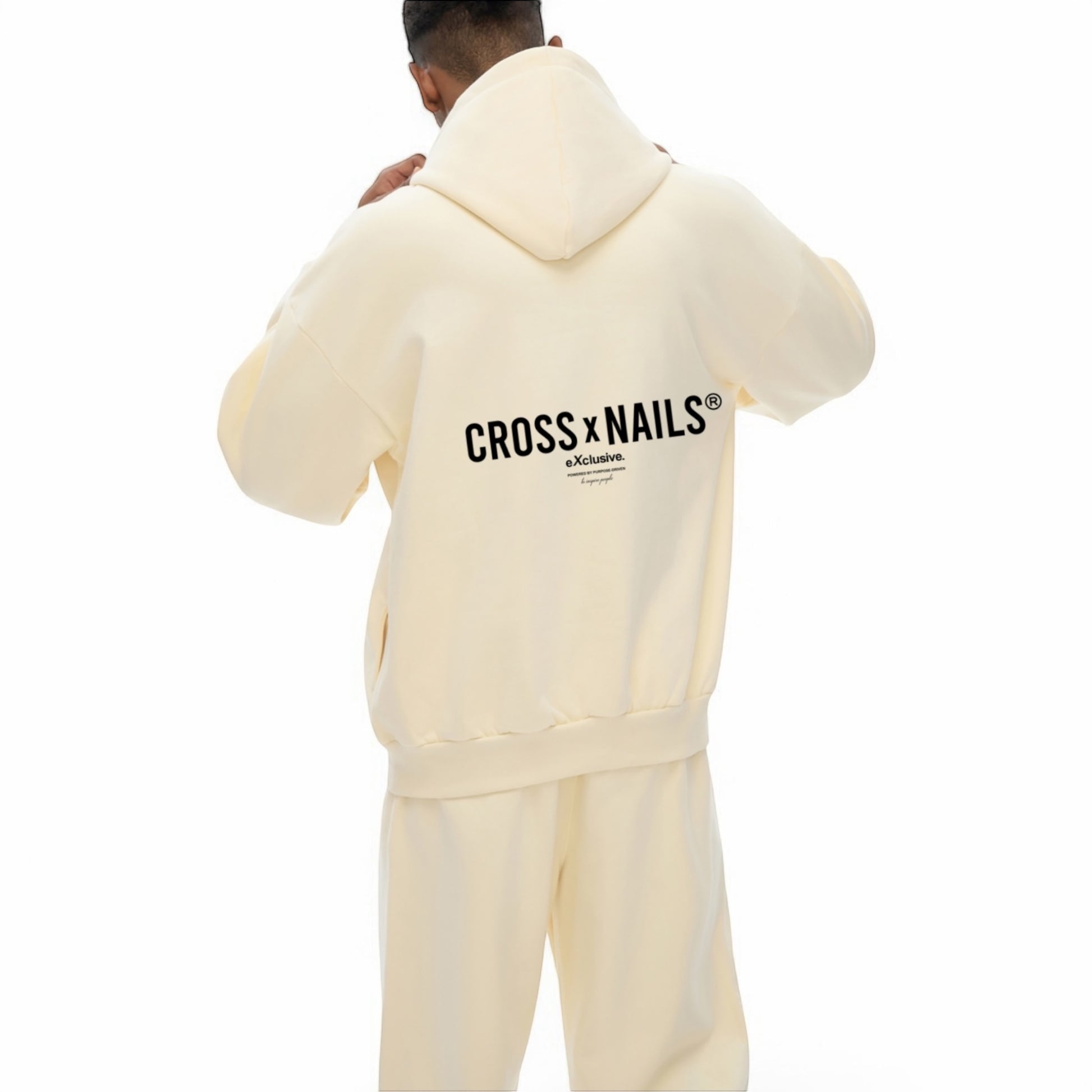 Xclusive Oversize Fleece Hoodie - Crossxnails Weargood